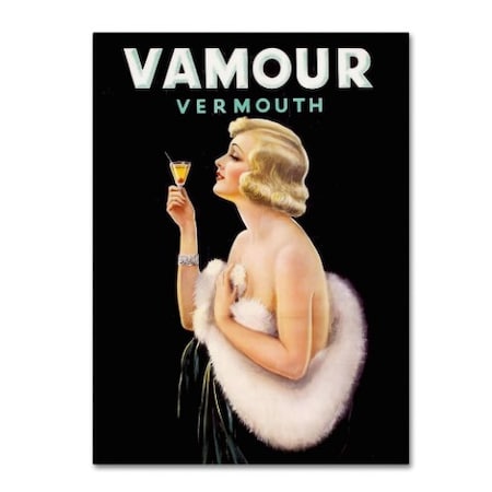 Vintage Apple Collection 'Vamour' Canvas Art,24x32